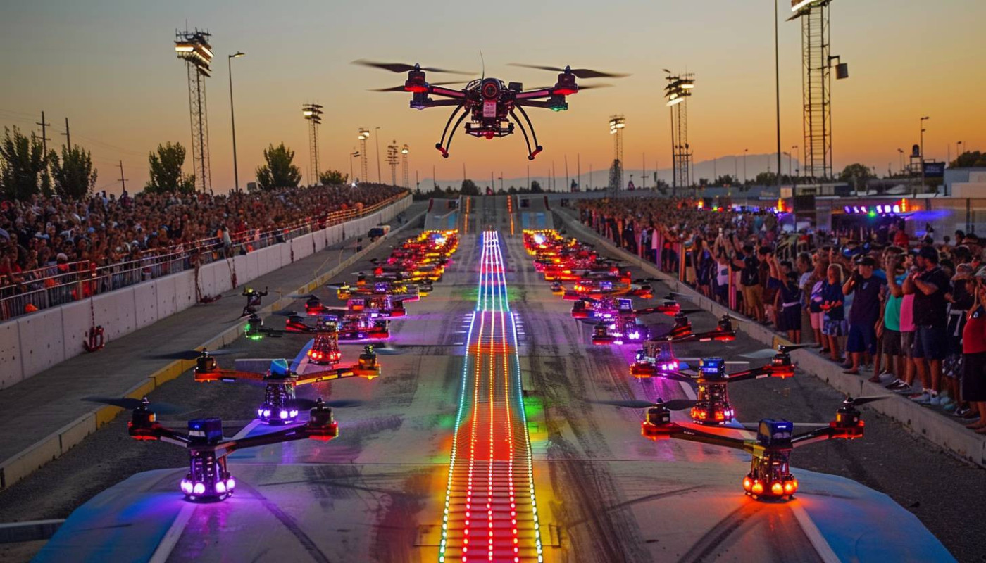 Comment les courses de drones révolutionnent l'animation d'événements