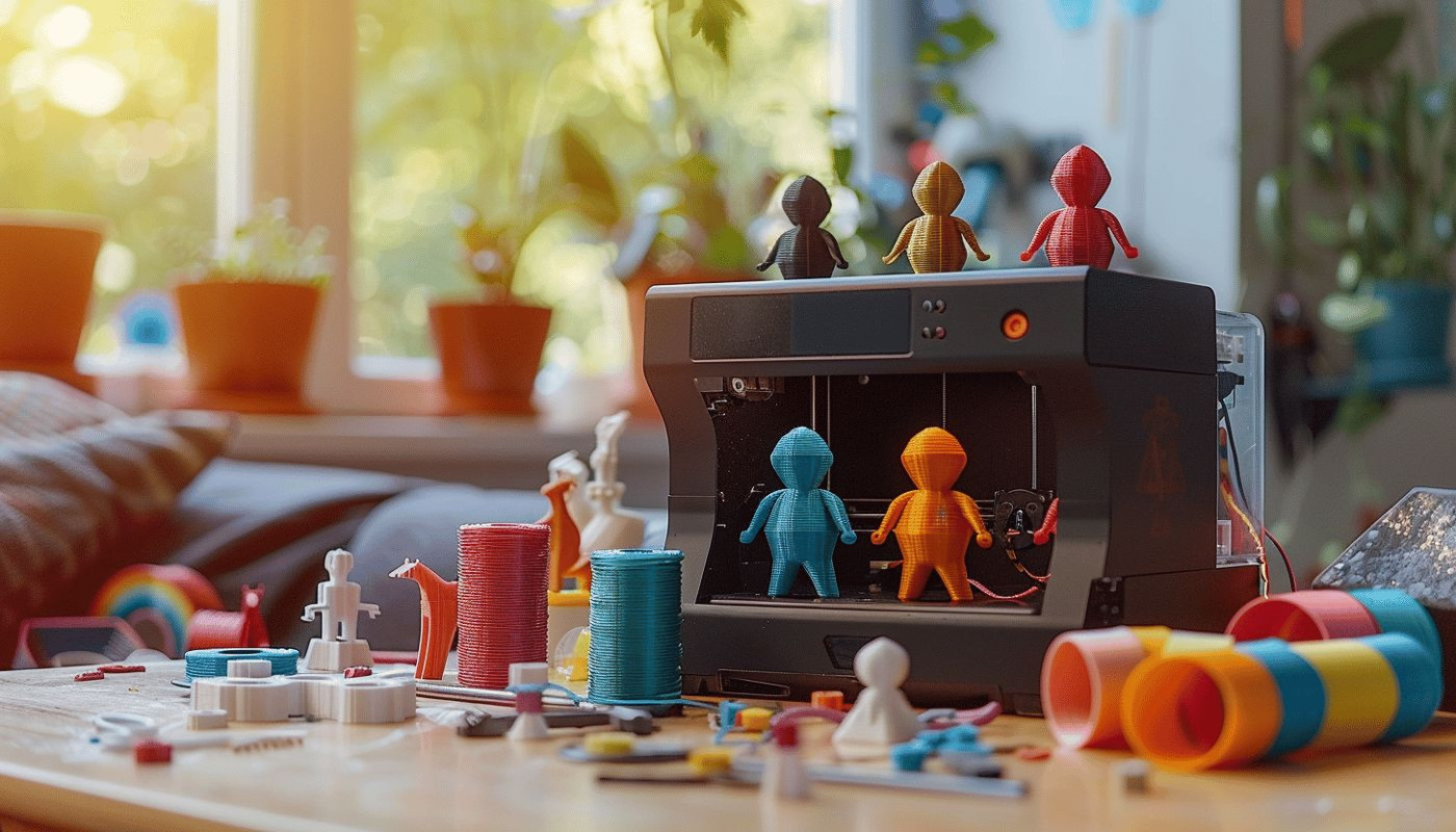 Impression 3D à domicile matériaux, coûts et projets pour débuter sans se ruiner